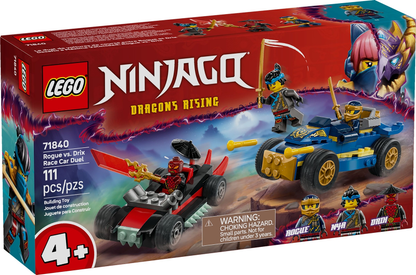 Rogue vs. Drix Race Car Duel