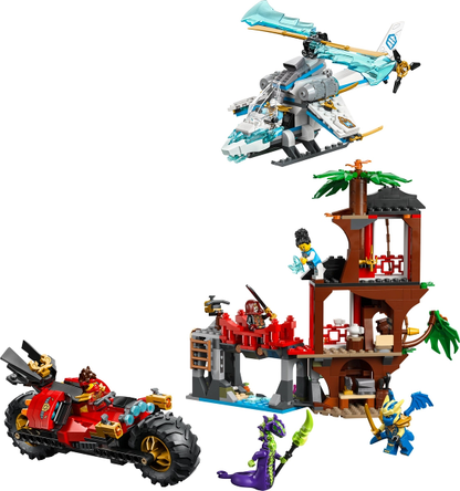 Ninja Vehicle Tree House Battle