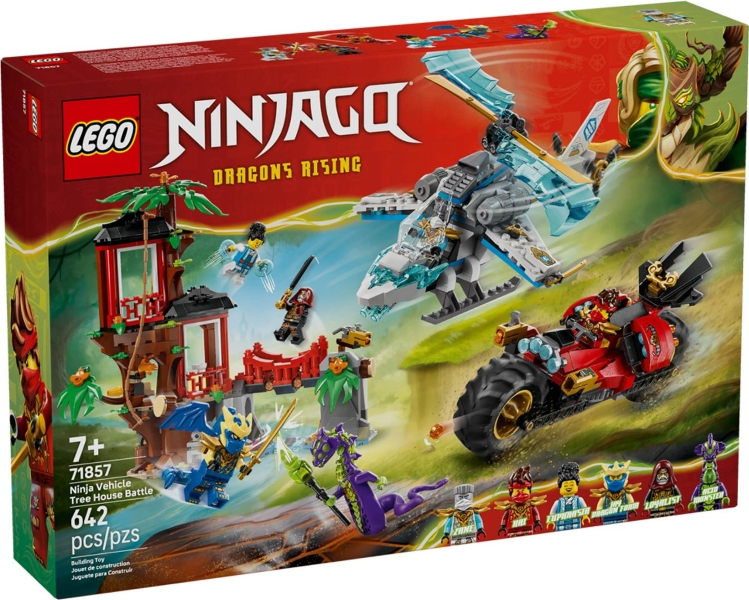 Ninja Vehicle Tree House Battle