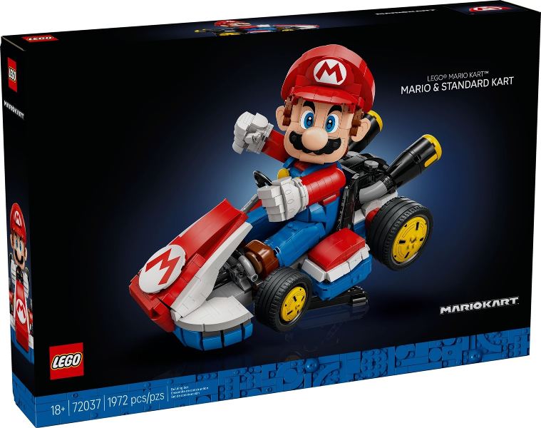 Lego Mario Kart Mario & Standard Kart