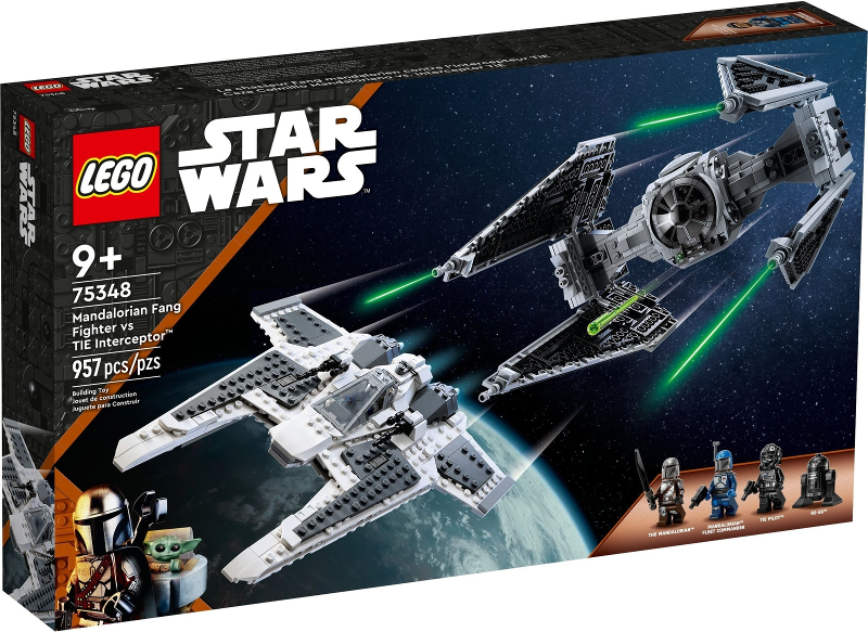 Mandalorian Fang Fighter vs TIE Interceptor