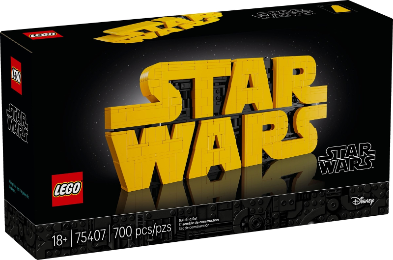 Brick-Built Star Wars Logo