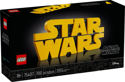 Brick-Built Star Wars Logo
