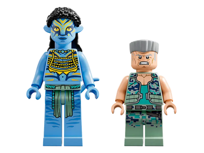 75571 Neytiri & Thanator vs. AMP Suit Quaritch