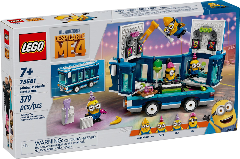 Minions Music Party Bus