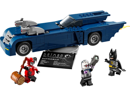 Batman™ with the Batmobile™ vs. Harley Quinn™ and…