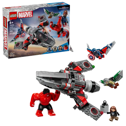 76292 Marvel Captain America vs. Red Hulk Battle