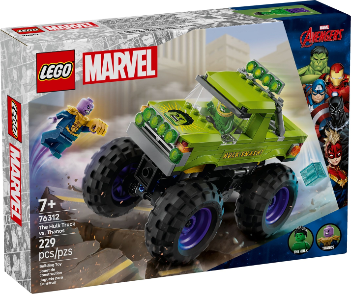 The Hulk Truck vs Thanos