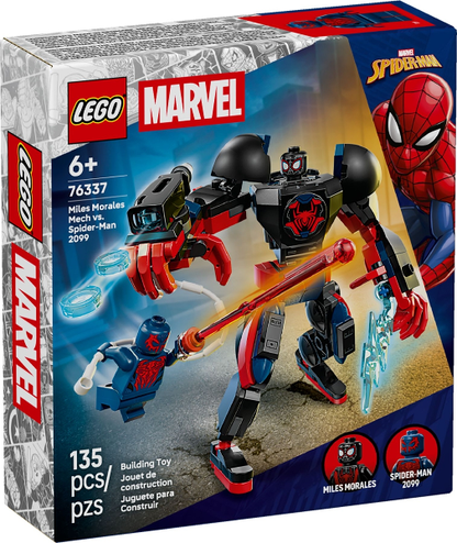 Miles Morales Mech vs Spider-Man 2099