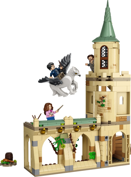 Hogwarts Courtyard: Sirius's Rescue