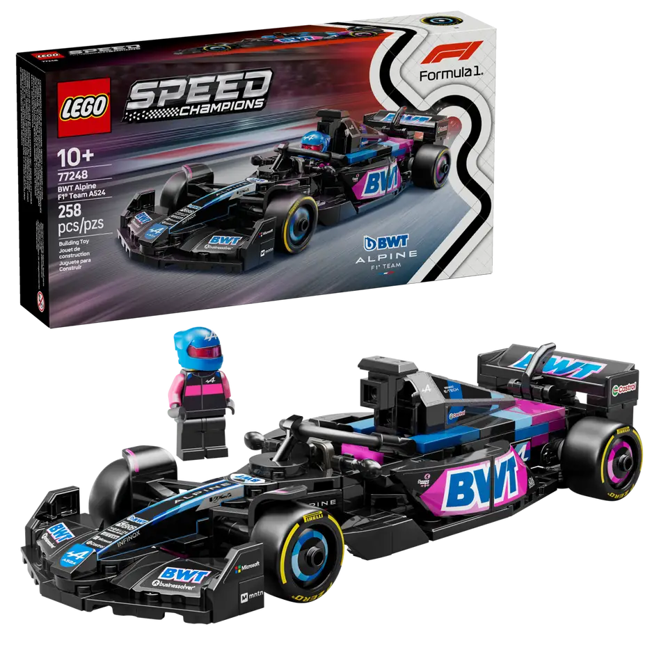 BWT Alpine F1 Team A524 Race Car
