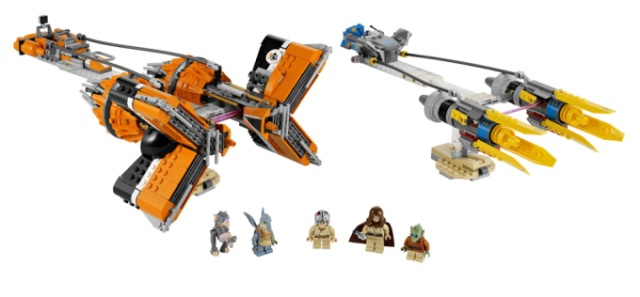 Anakin's & Sebulba's Podracers