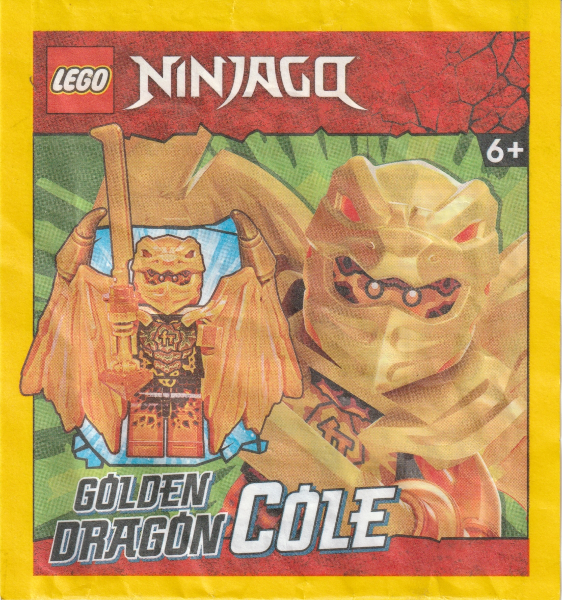 Golden Dragon Cole paper bag