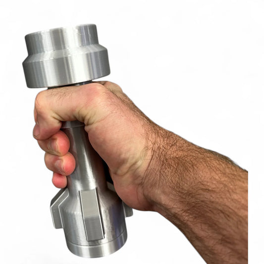 Life Size Retractable Saber Hilt (Red)