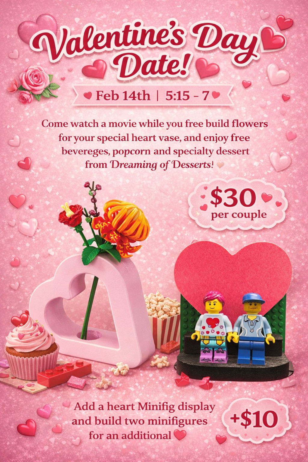 Valentines Day Date - BASIC PACKAGE