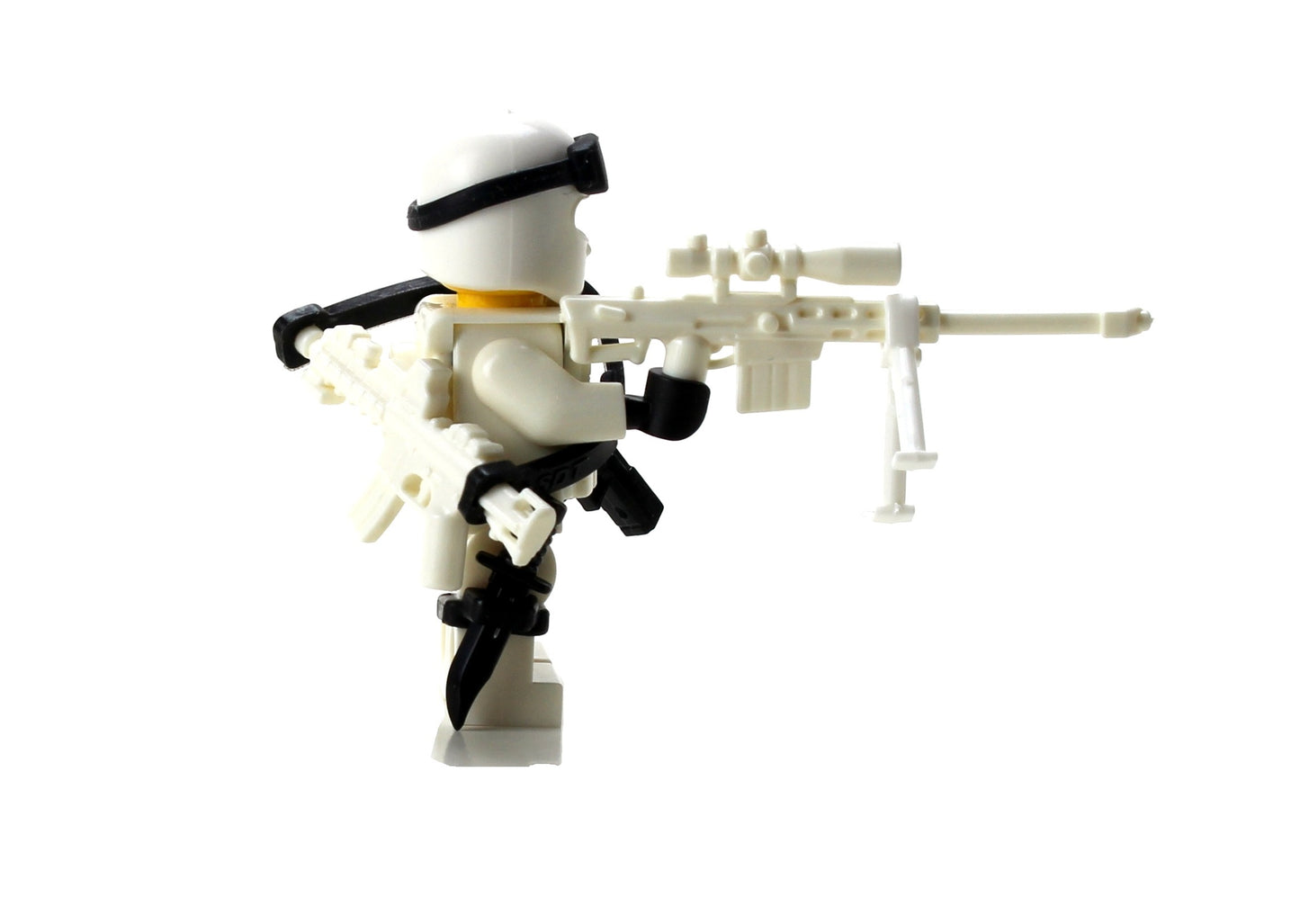 Battle Brick Minifigure STYLE 22 Special Forces Winter Army Commando Fig (63)