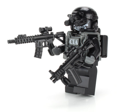 Battle Brick Minifigure STYLE 16 CIA Sad/Sog Paramilitary Commando (8)