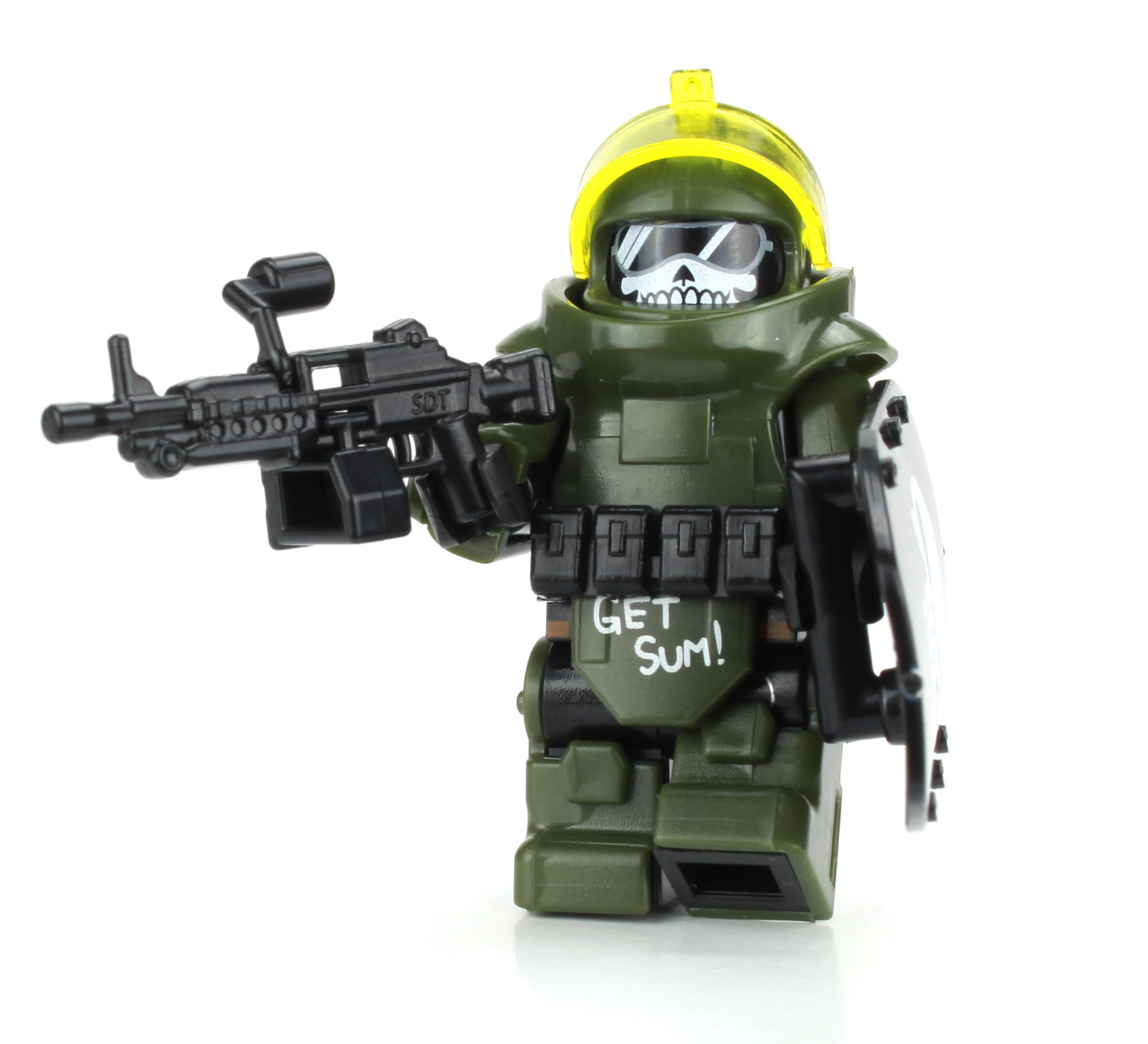 Battle Brick Minifigure STYLE 17 Juggernaut Army Assualt (81)