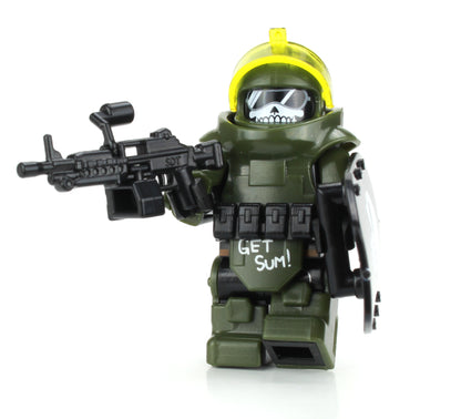 Battle Brick Minifigure STYLE 17 Juggernaut Army Assualt (81)