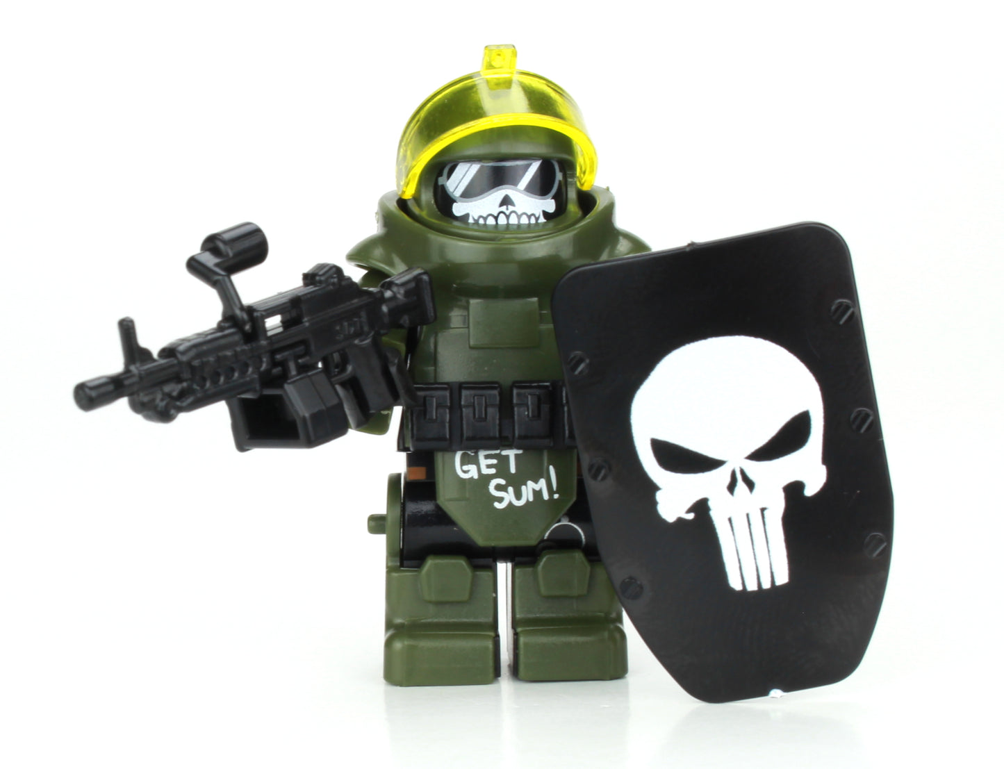 Battle Brick Minifigure STYLE 17 Juggernaut Army Assualt (81)