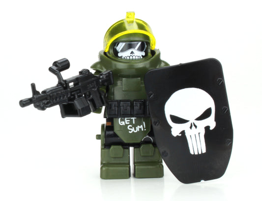 Battle Brick Minifigure STYLE 17 Juggernaut Army Assualt (81)