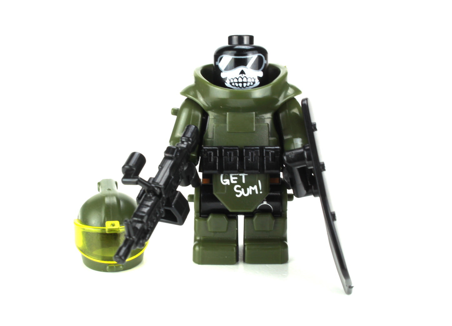 Battle Brick Minifigure STYLE 17 Juggernaut Army Assualt (81)