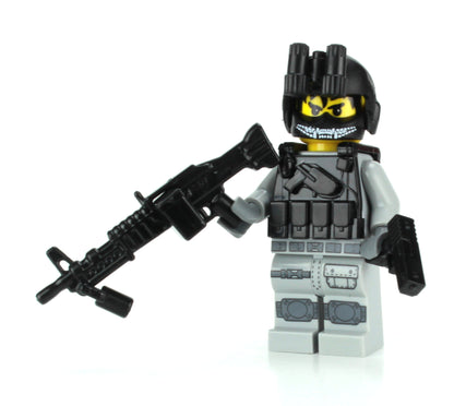 Battle Brick Minifigure STYLE 15 Army Helicopter Crew Chief (54)