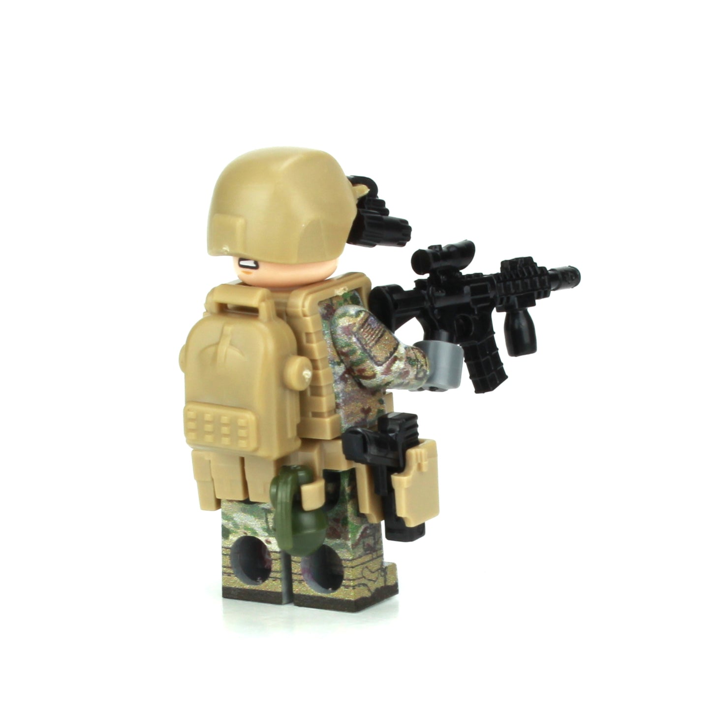 Battle Brick Minifigure STYLE 30 Army OCP 101st Airborne (28)