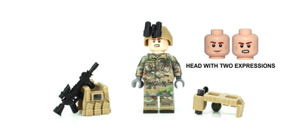 Battle Brick Minifigure STYLE 30 Army OCP 101st Airborne (28)