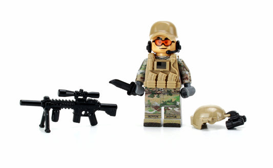 Battle Brick Minifigure STYLE 25 Army Special Forces Sniper OCP fig (84)