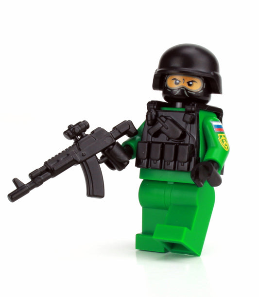 Battle Brick Minifigure STYLE 20 Russian Green Army (24)