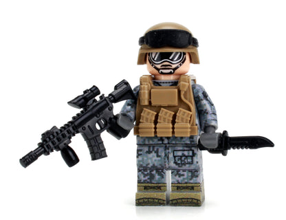 Battle Brick Minifigure STYLE 28 Collectible Season 2: Army ACU/UCP Universal Camo Pattern (100)