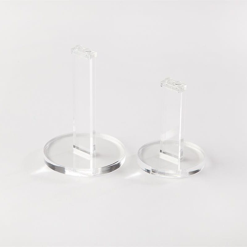 Micro Stand Round (2-Pack) Clear Base