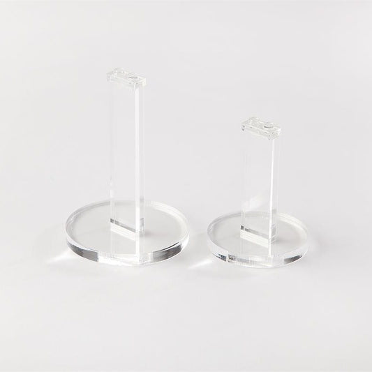 Micro Stand Round (2-Pack) Clear Base
