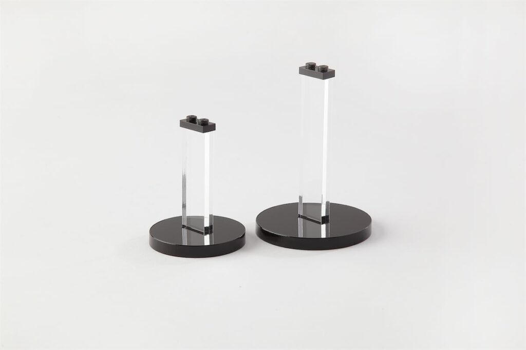 Micro Stand Round (2-Pack) Black Base