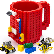 Build-On Brick Mug (Red) TOYAMBA