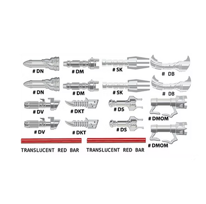 Dual Hero Hilts METALLIC