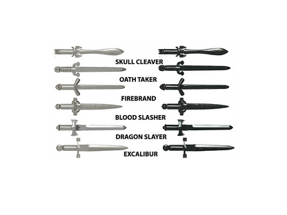 Medieval Sword DUEL COLOR pack