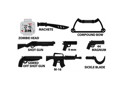 Zombie Killer BLACK Weapons pack