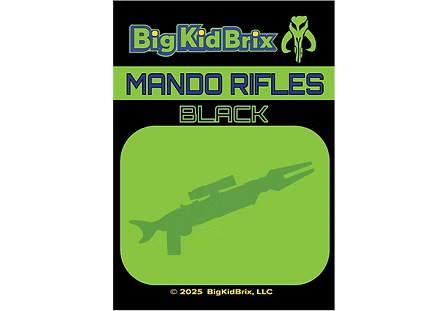 Mando Hunter Rifle BLACK Blaster pack