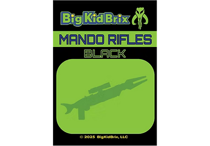 Mando Hunter Rifle BLACK Blaster pack