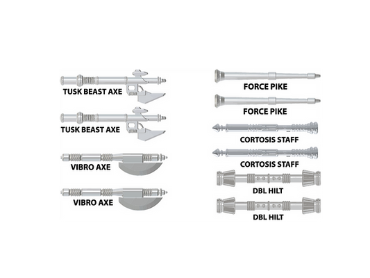 Royal Guard METAL GREY Weapons pack