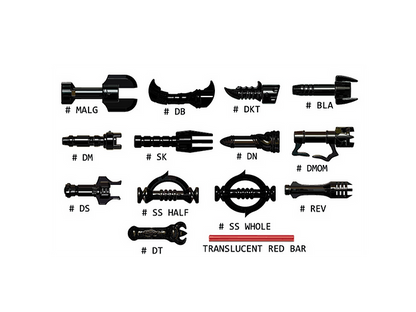 Space Villain BLACK Hilt pack