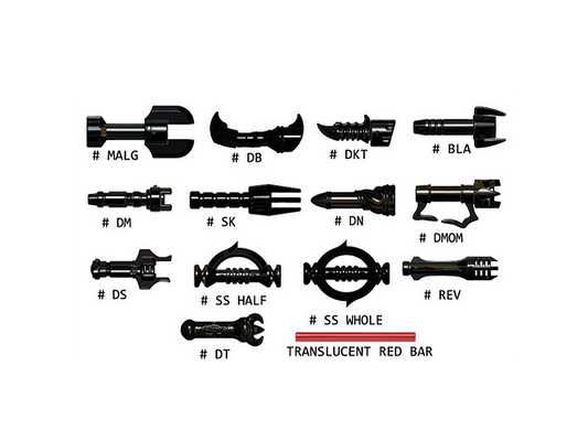 Space Villain BLACK Hilt pack