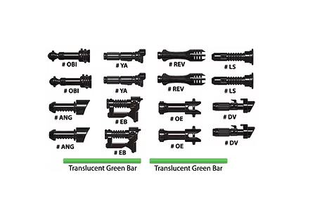 Dual Hero BLACK Hilt pack