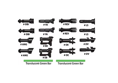 Dual Hero BLACK Hilt pack