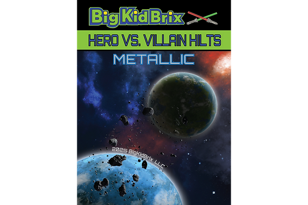 Hero Vs. Villain METAL GREY Hilt pack