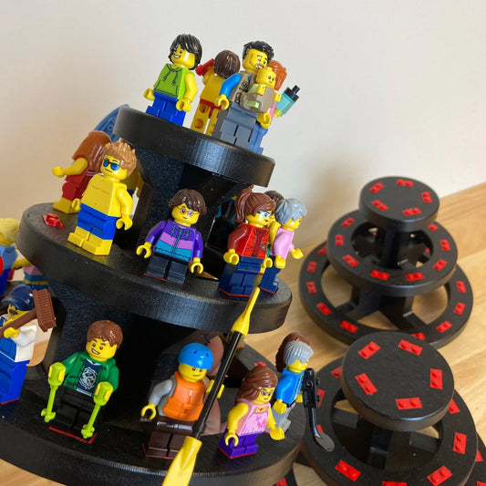 3 Tier Stand - Red