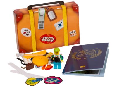 Travel Building Suitcase