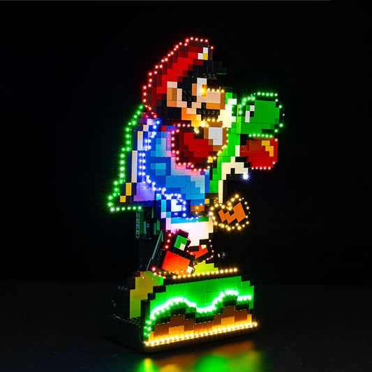 GOB Super Mario World - Mario and Yoshi Light Kit Classic Version